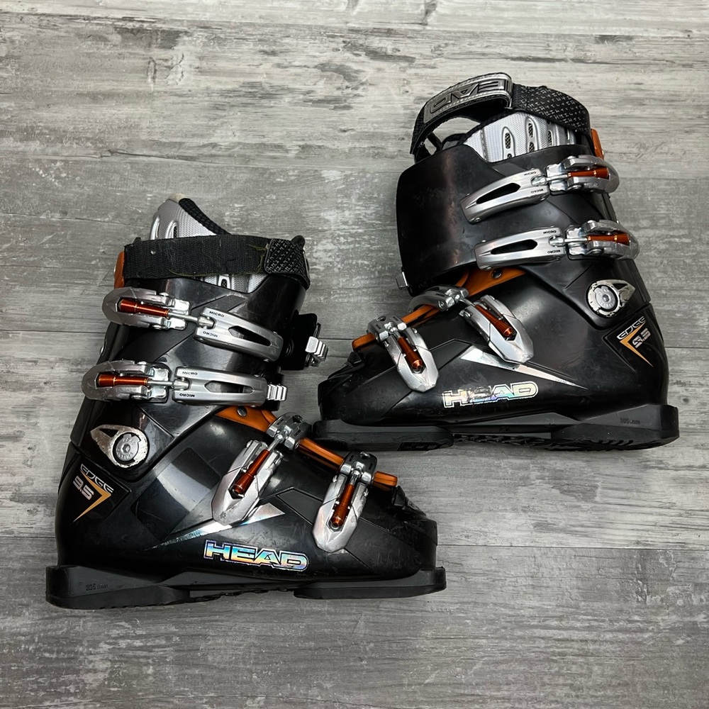 Head Edge Black 260/265 Ski Boots size 9.5